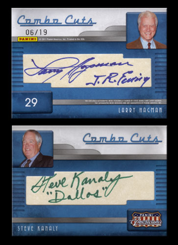 Panini Combo Cuts card