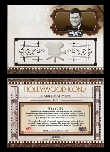 Donruss Celebrity Cuts Hollywood Icons