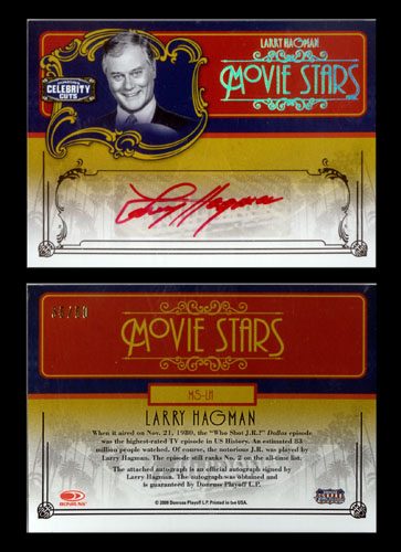 Donruss Celebrity Cuts Movie Stars