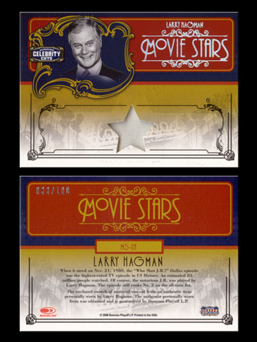 Donruss Celebrity Cuts Movie Stars