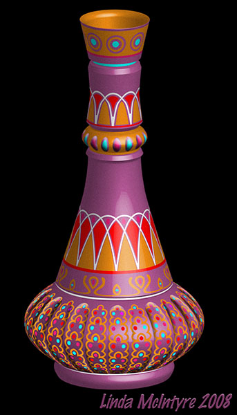 My version of the 2nd-5th season bottle from I Dream of Jeannie