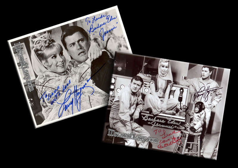 Larry Hagman autographs