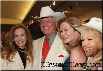 Mary Crosby, Larry Hagman, Sheree J. Wilson, Charlene Tilton
