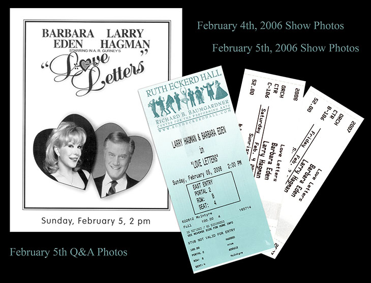 Love Letters Ad and Ticket Photos