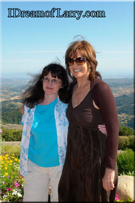 Linda Gray with me