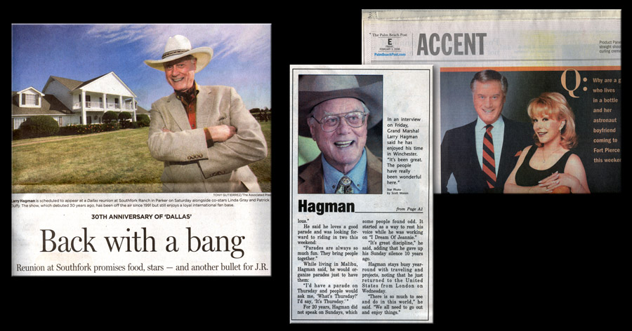 Photos of Larry Hagman in the news