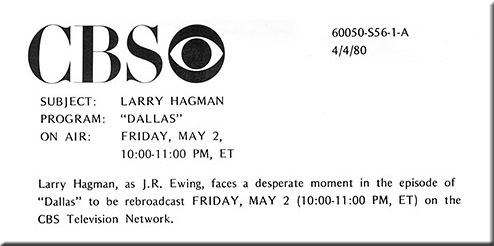 Larry Hagman, Dallas