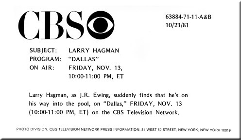 Larry Hagman, Dallas