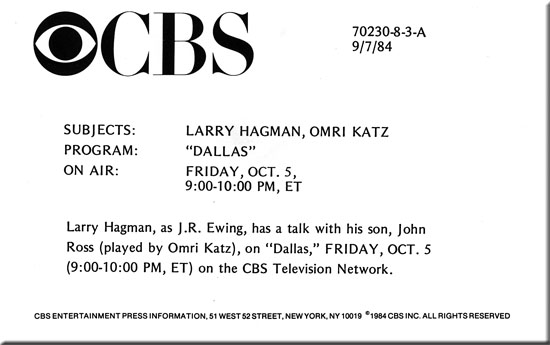 Network information for episode