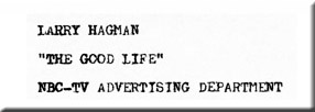 Larry Hagman, The Good Life, 1971