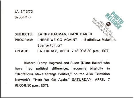 Larry Hagman, Diane Baker, Here We Go Again