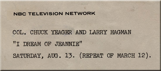 Network information for episode