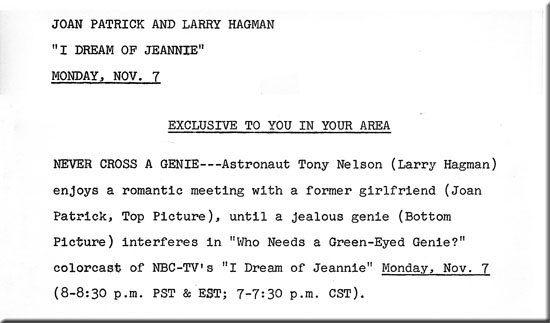 Network information for episode