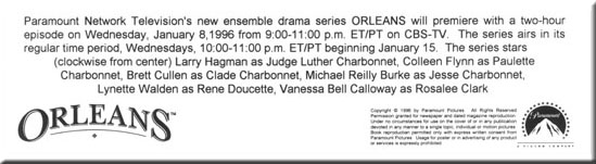 Cast of Orleans, 1997