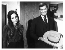 Mary Crosby, Larry Hagman, Dallas