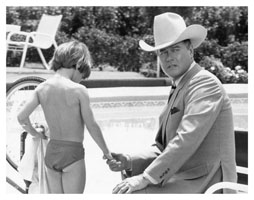 Omri Katz, Larry Hagman, Dallas