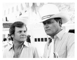 Ken Kercheval, Larry Hagman, Dallas