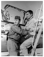 Col. Chuck Yaeger, Larry Hagman, I Dream of Jeannie
