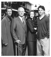 Brett Cullen, Larry Hagman, Colleen Flynn, Reilly Burke, Orleans