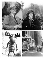 Larry Hagman, Linda Gray, NY Thanksgivings Day Parade