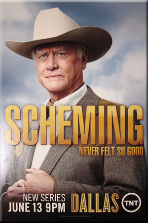 Larry Hagman in Orleans, 1997