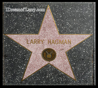 Larry Hagman's Star on the Hollywood Walk of Fame