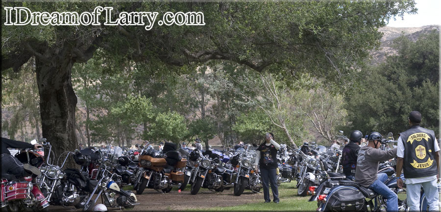 Bikers at Rip's B.A.D Ride