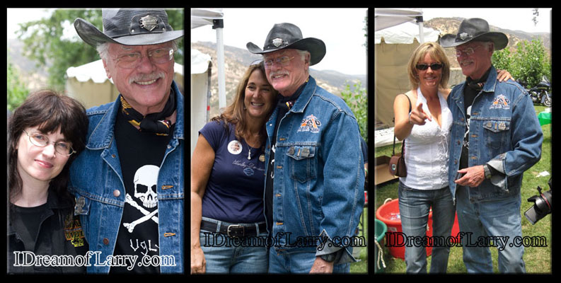 Fans and Larry Hagman