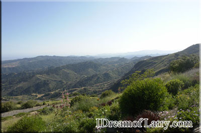 The view from Larry's living room